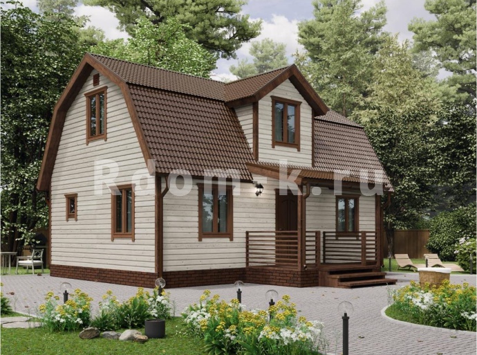 Дачный дом «Сказка» ЛК 6х9